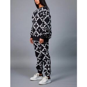 Boy London Rare Monogram Black White Sweat Pants Joggers M